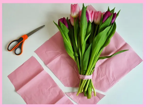 5 мастер-классов: как упаковать цветы своими руками в домашних условиях