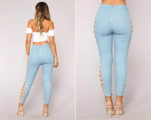 Джинсы внизу рваные. На пике моды! Самые «рваные джинсы» за $168 надо?
