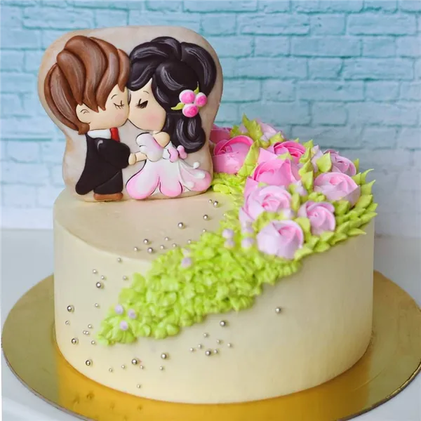 торт на годовщину свадьбы - универсальный вариант 1