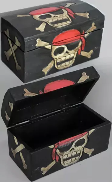 Пиратский сундук своими руками из картона с фото и видео