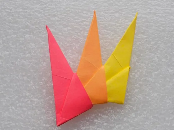 Модули оригами для солнца