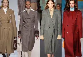 С чем носить пальто –готовые луки 2020-2021