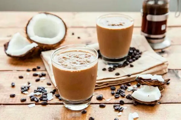 кофе с кокосовым сиропом