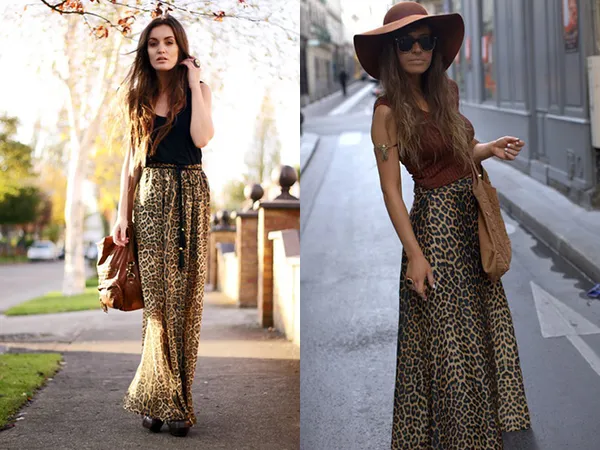 Леопардовая юбка 2019 как носить